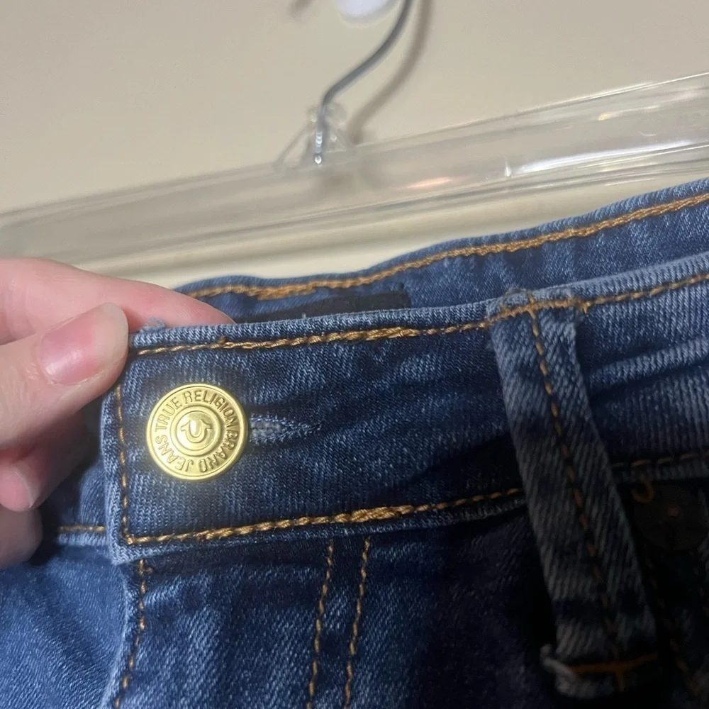 True Religion Jennie Curvy Mid Rise Skinny 31